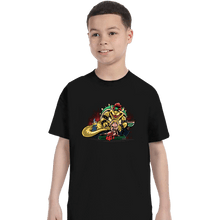 Load image into Gallery viewer, Daily_Deal_Shirts T-Shirts, Youth / XS / Black Bowser the Hutt

