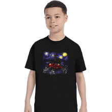 Load image into Gallery viewer, Daily_Deal_Shirts T-Shirts, Youth / XS / Black Starry Neo-Tokyo
