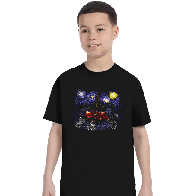 Daily_Deal_Shirts T-Shirts, Youth / XS / Black Starry Neo-Tokyo