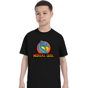 Daily_Deal_Shirts T-Shirts, Youth / XS / Black Mortal Duel