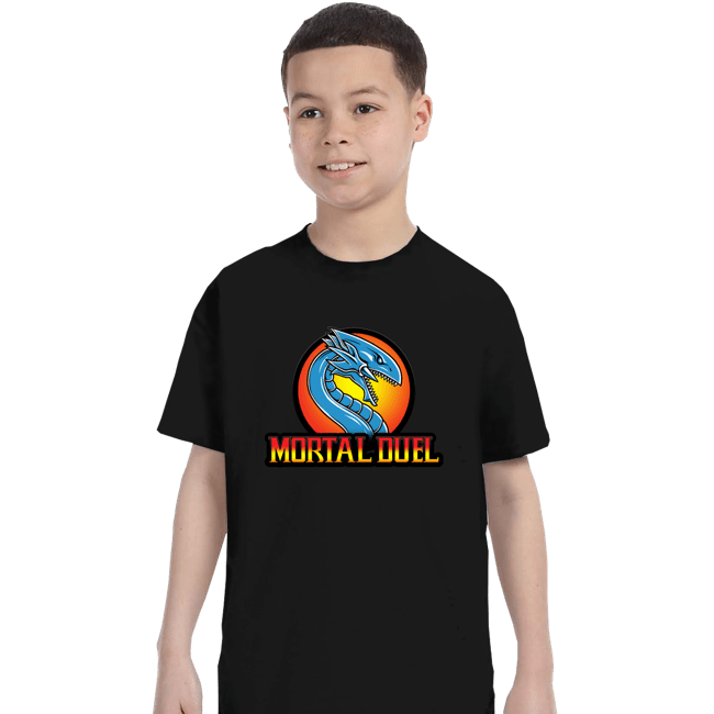 Daily_Deal_Shirts T-Shirts, Youth / XS / Black Mortal Duel