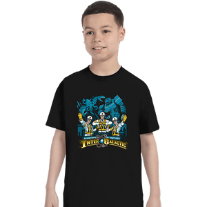 Shirts T-Shirts, Youth / XS / Black Intergalactic Rangers