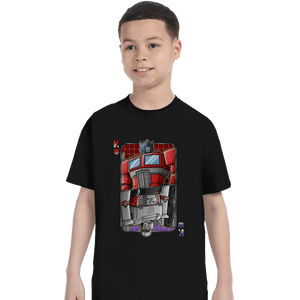 Shirts T-Shirts, Youth / XS / Black King Autobot