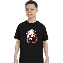 Load image into Gallery viewer, Daily_Deal_Shirts T-Shirts, Youth / XS / Black Cheshire White Rabbit
