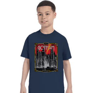 Shirts T-Shirts, Youth / XL / Navy Visit Gotham