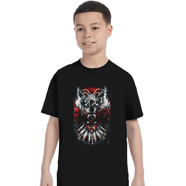 Secret_Shirts T-Shirts, Youth / XS / Black The Wolf Princess