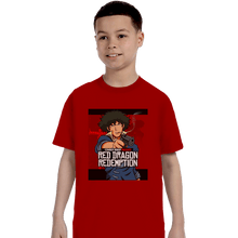 Load image into Gallery viewer, Shirts T-Shirts, Youth / XL / Red Red Dragon Redemption
