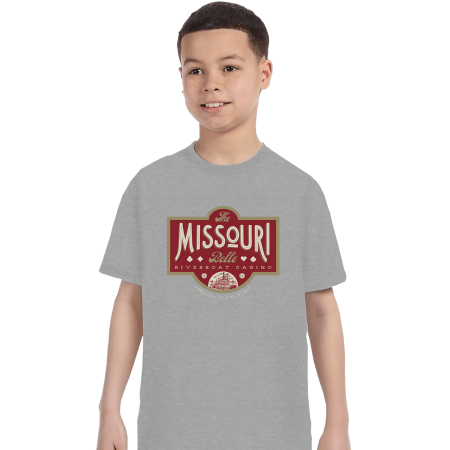 Shirts T-Shirts, Youth / XL / Sports Grey The Missouri Belle