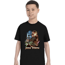 Load image into Gallery viewer, Shirts T-Shirts, Youth / XS / Black Jedi Path
