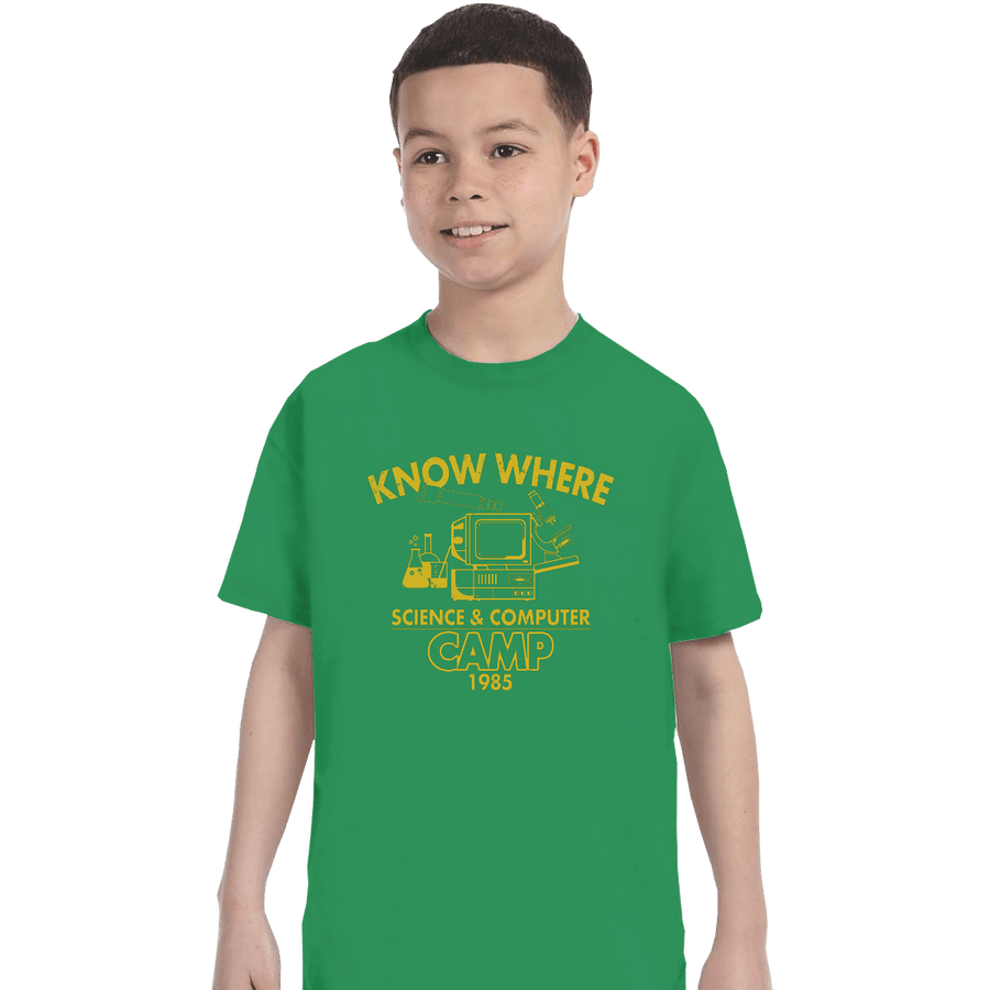 Shirts T-Shirts, Youth / XL / Irish Green Know Where Camp