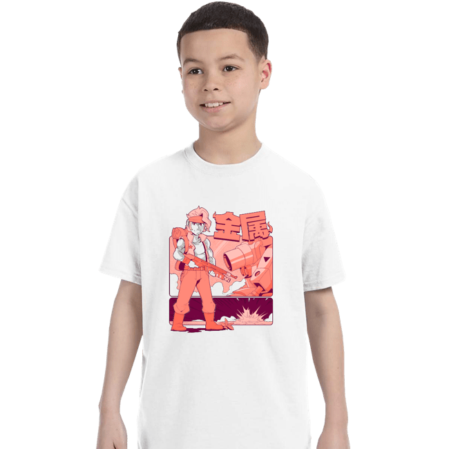Daily_Deal_Shirts T-Shirts, Youth / XS / White Classic Commando X