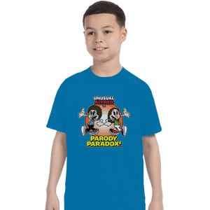 Shirts T-Shirts, Youth / Small / Sapphire Parody Paradox!