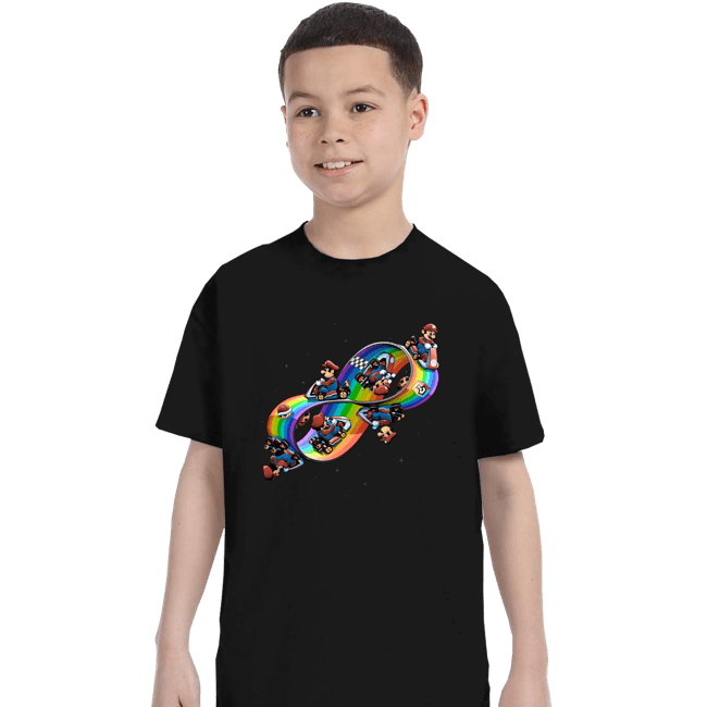 Daily_Deal_Shirts T-Shirts, Youth / XS / Black Mobius Kart