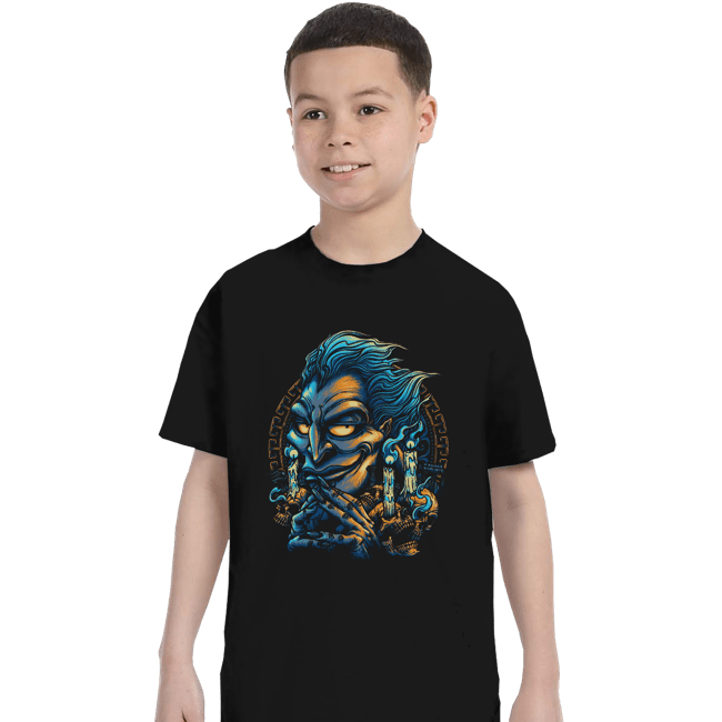 Daily_Deal_Shirts T-Shirts, Youth / XS / Black King Of The Underworld