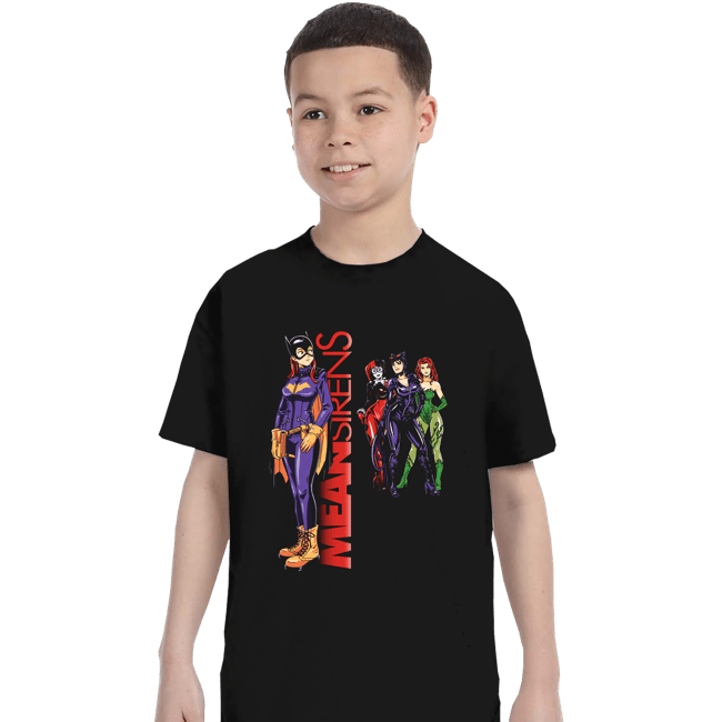 Daily_Deal_Shirts T-Shirts, Youth / XS / Black Mean Sirens