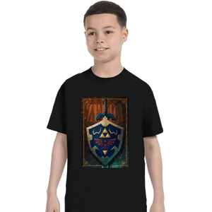 Shirts T-Shirts, Youth / XS / Black Legend Of Zelda Poster