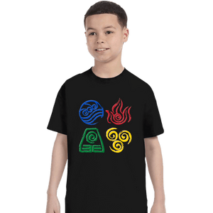 Secret_Shirts T-Shirts, Youth / XS / Black Four Nations