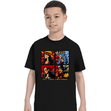 Load image into Gallery viewer, Daily_Deal_Shirts T-Shirts, Youth / XS / Black The Four Emperors
