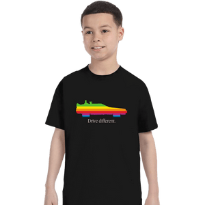 Secret_Shirts T-Shirts, Youth / XS / Black Drive Different