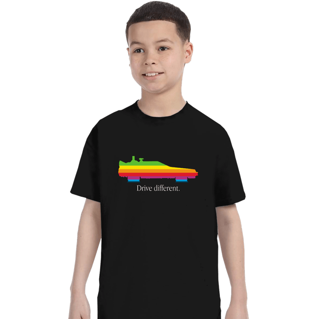 Secret_Shirts T-Shirts, Youth / XS / Black Drive Different