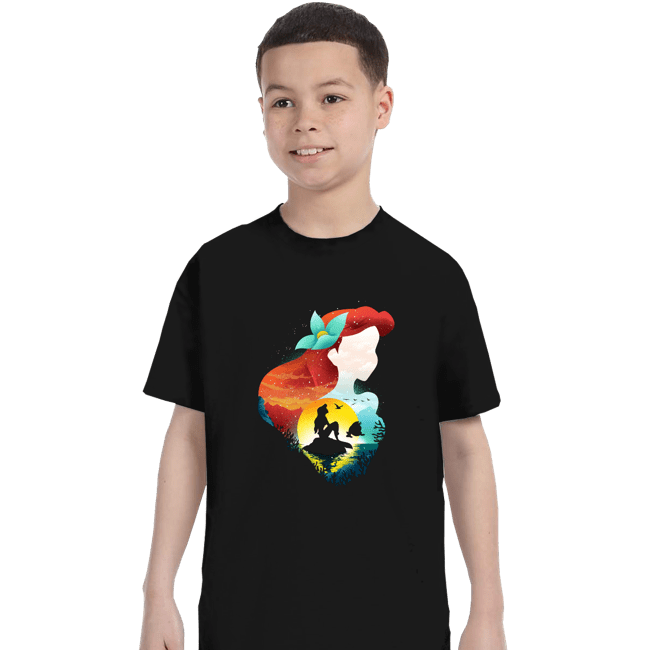Daily_Deal_Shirts T-Shirts, Youth / XS / Black Ariel Shadow
