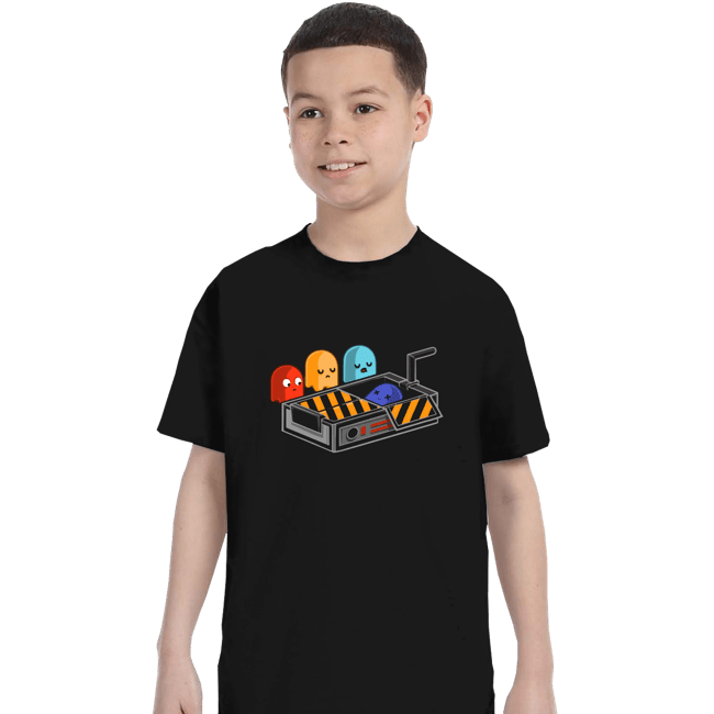 Shirts T-Shirts, Youth / XS / Black Ghost Busted