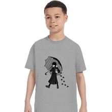 Load image into Gallery viewer, Daily_Deal_Shirts T-Shirts, Youth / XS / Sports Grey Spooky Girl
