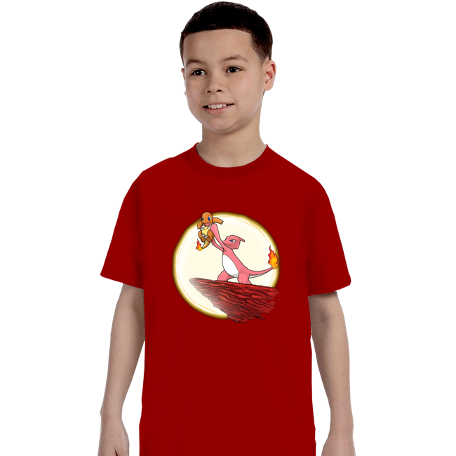 Shirts T-Shirts, Youth / XS / Red PokeKing