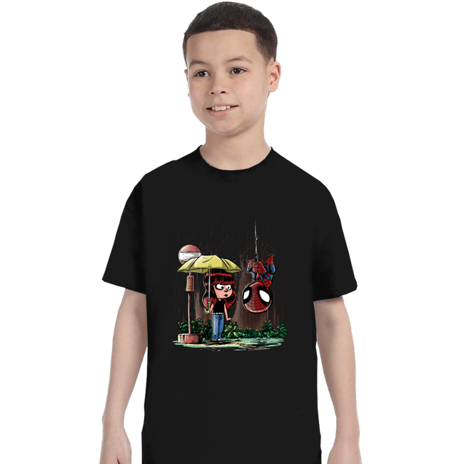 Daily_Deal_Shirts T-Shirts, Youth / XS / Black My Neighbor Spidey