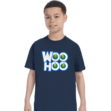 Load image into Gallery viewer, Secret_Shirts T-Shirts, Youth / XS / Navy Woohoo
