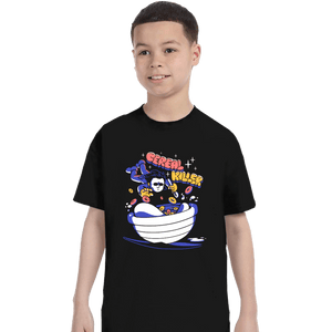 Shirts T-Shirts, Youth / XS / Black Cereal Killer