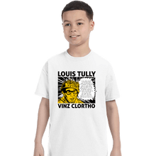 Load image into Gallery viewer, Secret_Shirts T-Shirts, Youth / XS / White Louis Tully
