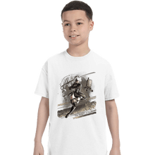 Load image into Gallery viewer, Shirts T-Shirts, Youth / XS / White The Weight Of The World
