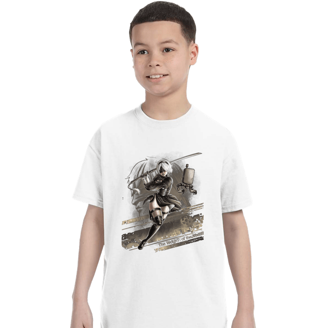 Shirts T-Shirts, Youth / XS / White The Weight Of The World