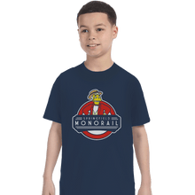 Load image into Gallery viewer, Shirts T-Shirts, Youth / XL / Navy Springfield Monorail
