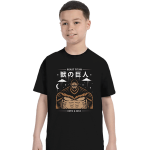 Shirts T-Shirts, Youth / XS / Black Zeke's Titan