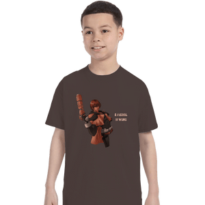 Shirts T-Shirts, Youth / XL / Dark Chocolate A FistFul Of Wong