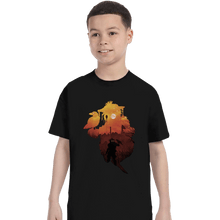 Load image into Gallery viewer, Shirts T-Shirts, Youth / XL / Black Bloodhound Sunset

