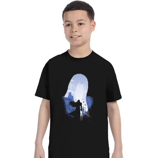 Shirts T-Shirts, Youth / XS / Black The One Winged Angel