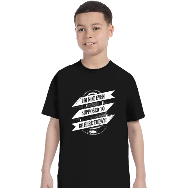 Shirts T-Shirts, Youth / XS / Black Not Supposed To Be Here