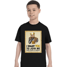 Load image into Gallery viewer, Secret_Shirts T-Shirts, Youth / XS / Black Knights Wanted
