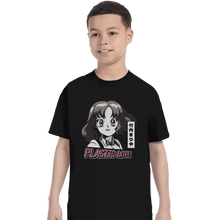 Load image into Gallery viewer, Shirts T-Shirts, Youth / XS / Black Plastic Love Manga
