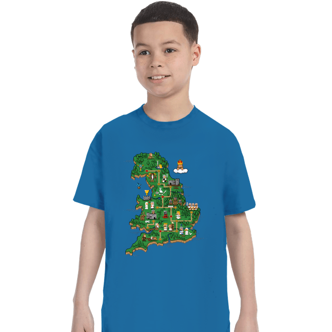 Daily_Deal_Shirts T-Shirts, Youth / XS / Sapphire Super Monty World