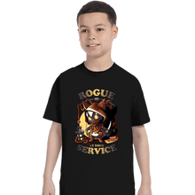 Load image into Gallery viewer, Daily_Deal_Shirts T-Shirts, Youth / XS / Black Rogue&#39;s Call
