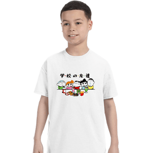 Shirts T-Shirts, Youth / XS / White School Friends