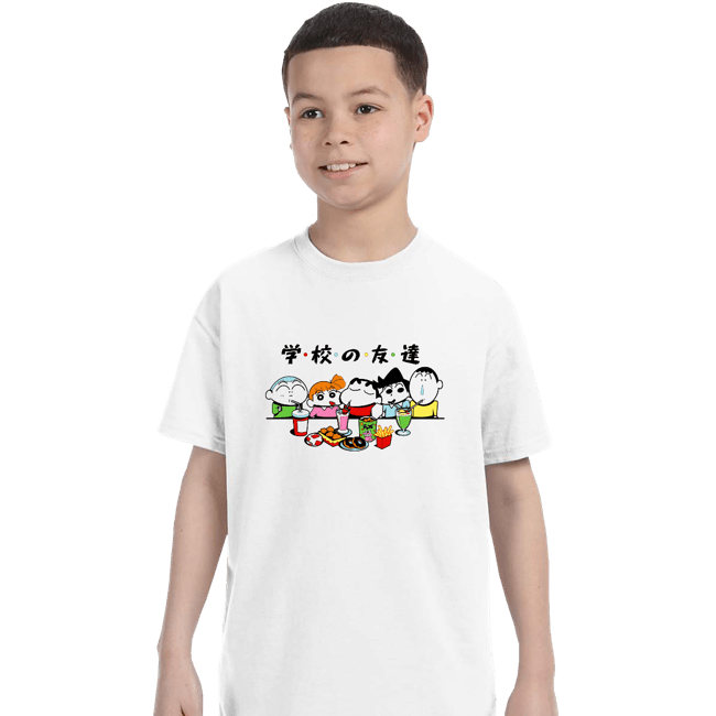 Shirts T-Shirts, Youth / XS / White School Friends