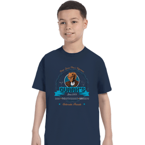 Shirts T-Shirts, Youth / XS / Navy Quark's Bar And Grill