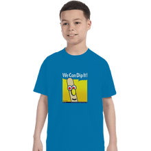 Load image into Gallery viewer, Shirts T-Shirts, Youth / XL / Sapphire We Can Dip It

