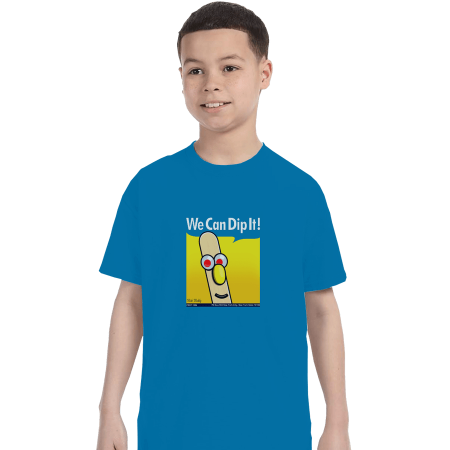 Shirts T-Shirts, Youth / XL / Sapphire We Can Dip It