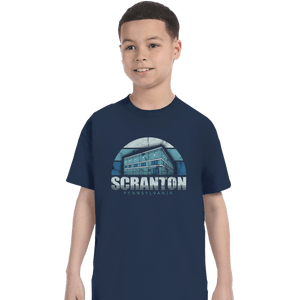 Shirts T-Shirts, Youth / XS / Navy Vintage Scranton